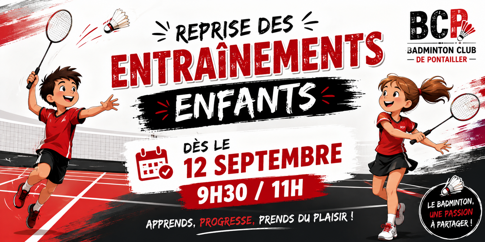 Reprise entrainements kids