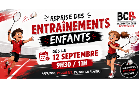 Reprise entrainements kids